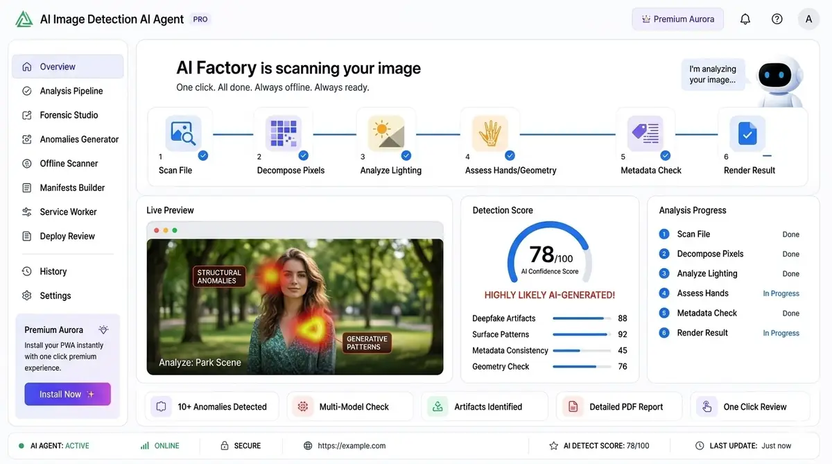 AI confidence coaching Game Master — example of the AI tool dashboard software